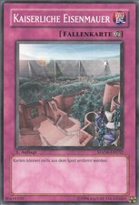 YuGiOh Kaiserliche Eisenmauer SDZW-DE032 Common Poor 1st