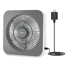 Small Box Fan, Window Fan with 3 Speeds & 8HRS Timer, Powerful Air Circulator...
