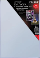 12" X 18" Protective Toploader for Lithographs (10 Ct.)