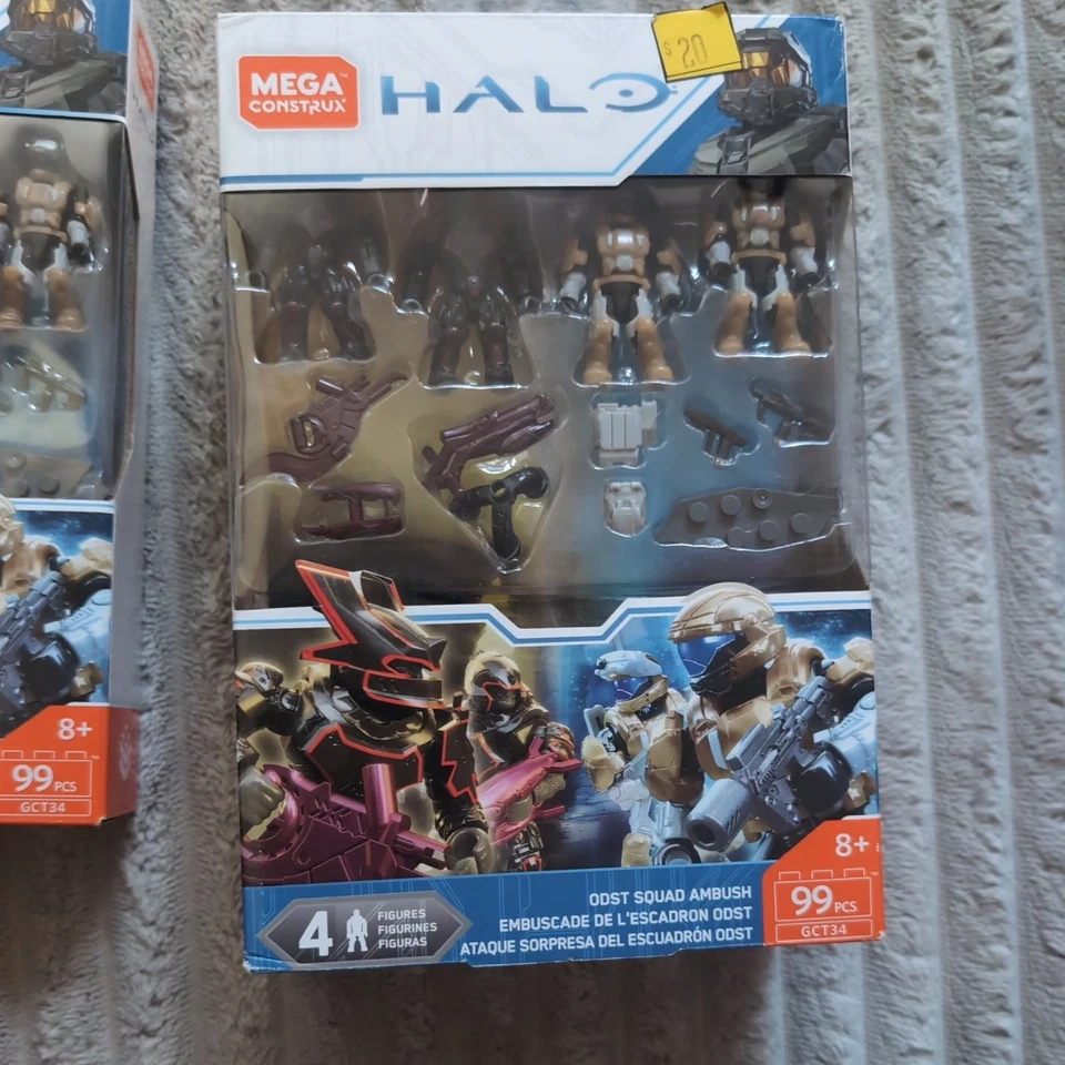 Juego Halo Mega Construx #GCT34 ODST SQUAD EMBOSCADA Nuevo Precintado Foto 2 de 4
