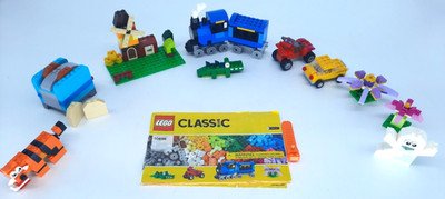 Lego Classic 10696 Medium Creative Brick Supplement Set w/ Manual   No Box