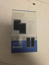 Kantech ioSmart G2 Smart Card Reader Multi Technology, Black KT-MUL-MT2 REV_F