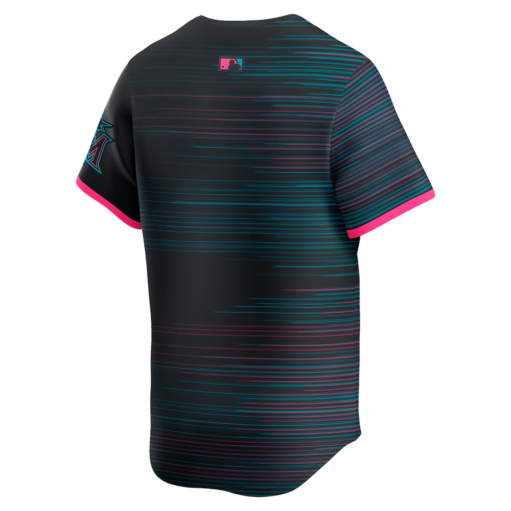 Miami Marlins Nike 2025 City Connect Limited Team Jersey MLB 305