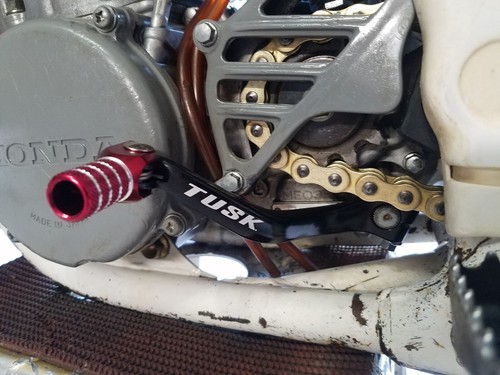 Tusk Folding Shift Lever Red HONDA CRF250R 2010-2017 shifter-Motocross - Picture 2 of 3