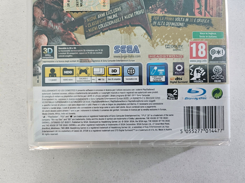 The House of the Dead Overkill - Extended Cut (Playstation 3 / PS3) New Sealed - Picture 4 of 13
