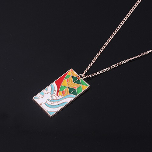 Anime Necklace Cosplay Tanjirou Tanjirou suyuri Kanawo Uzui Tengen Metal Pendant - Bild 19 von 40