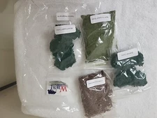 war world scenics Tree & Hedgerow Foliage Starter Kit 1- Modelling Model Railway