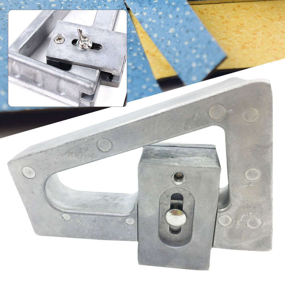 PVC Floor Edge Trimmer Tool - Aluminum Alloy Straight Cutter for Vinyl & Carpet