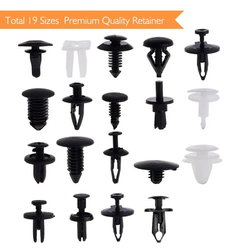 450 Car Automotive Push Retainers Rivets Clips for Kia Hyundai Genesis SsangYong - image 3 of 4