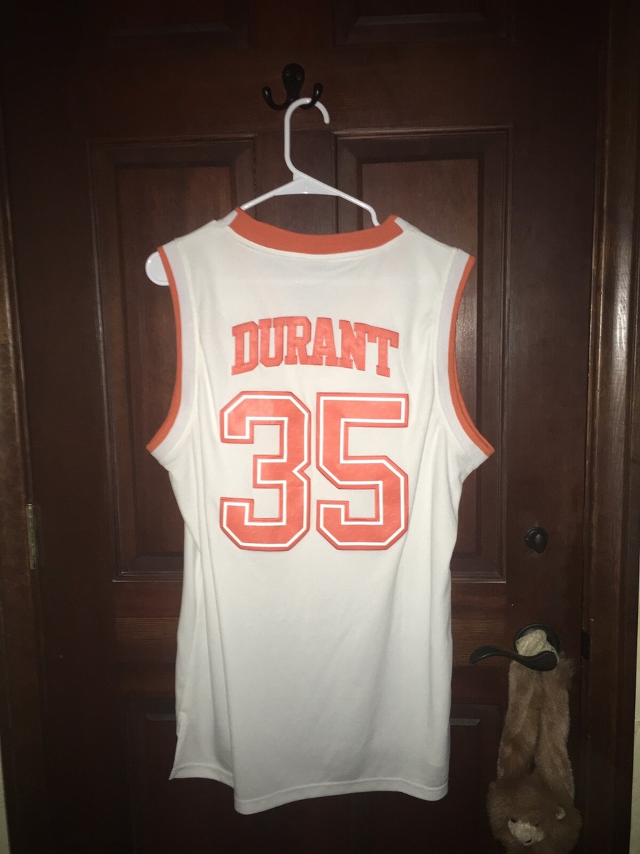 Mens Nike Sz S KEVIN DURANT Texas Longhorns Basketball Jersey