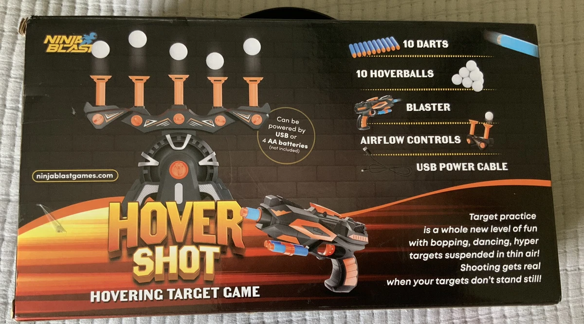 Hover-Shot Shooting Toy for Kids BLASTER INCL Ball Target Game for Nerf Gun