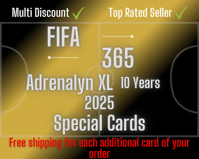 Panini FIFA 365 2025 Adrenalyn XL 10 Years - Special Cards - #316 - #414
