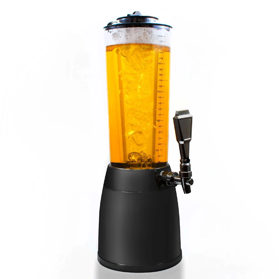 4L Biertower XXL - Zapfsäule Trinksäule Trinktower Getränkespender Biersäule - Bild 2 von 4