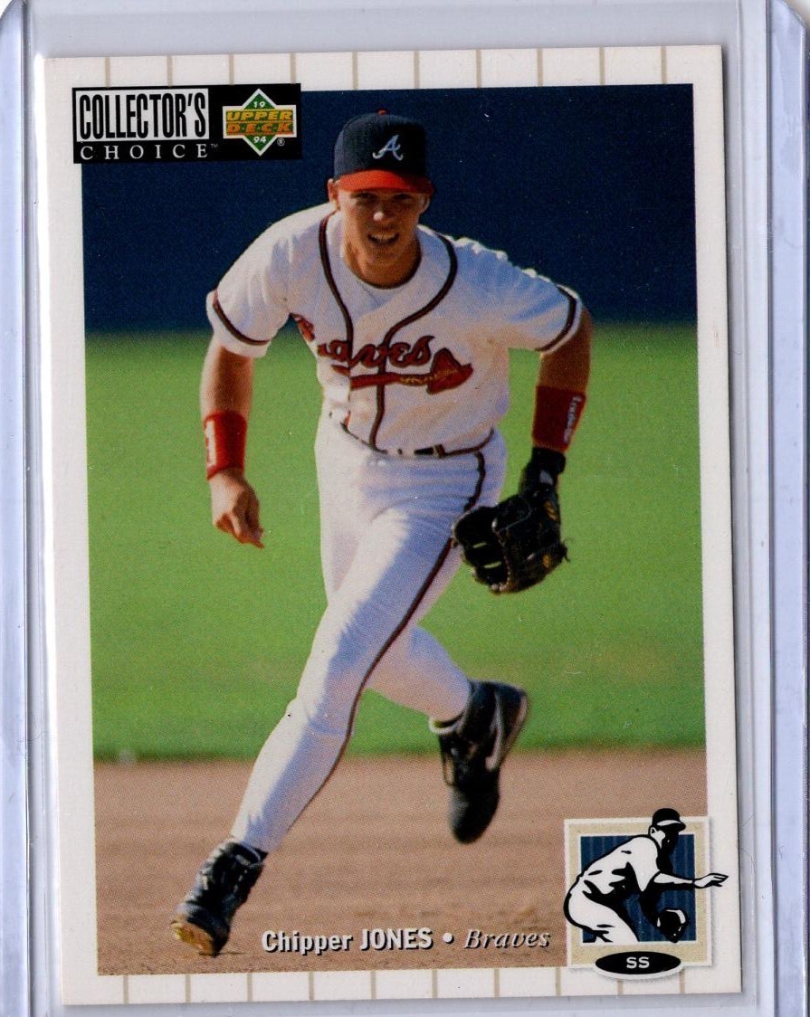 1994 Upper Deck Collectors Choice Chipper Jones #152 Braves 1994 Upper Deck Collectors Choice Chipper Jones #152 Braves