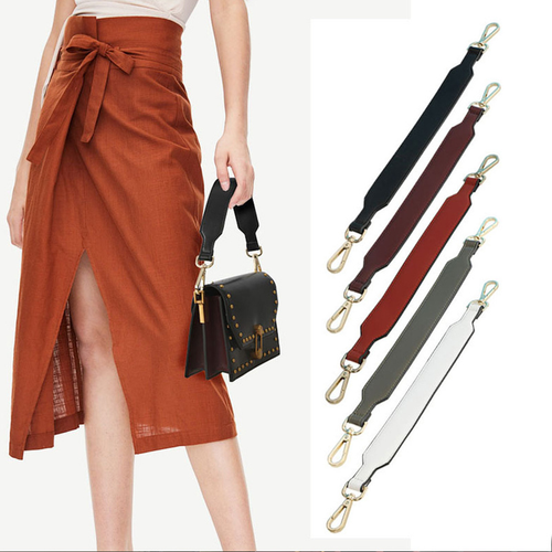 Modischer kurzer Schulterriemen aus PU-Leder 41 cm Handtasche Henkel 3,5 cm breit Tasche - Bild 3 von 14