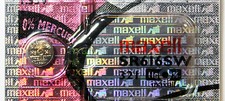 2PC Maxell 321 SR616SW Coin Cell Watch Battery Silver Oxide 1.55V Made in Japan