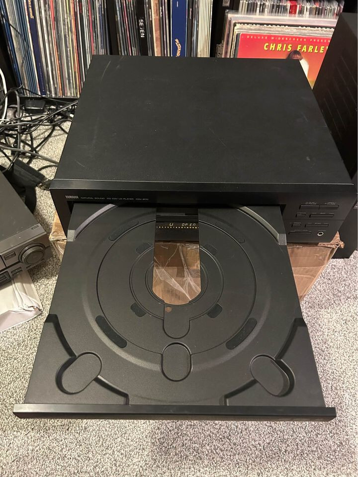 YAMAHA CDV870 Natural Sound Laser Disc Player AC3 Mod! No Remote