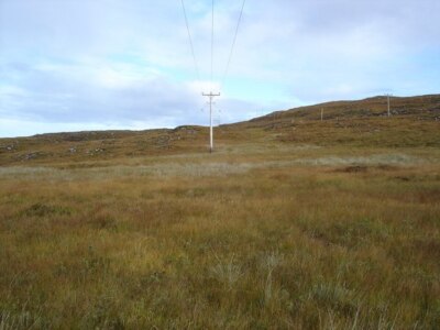 Foto 6x4 Stromleitungen Tournaig mit dem aktuellen Elektrogespräch goi c2006