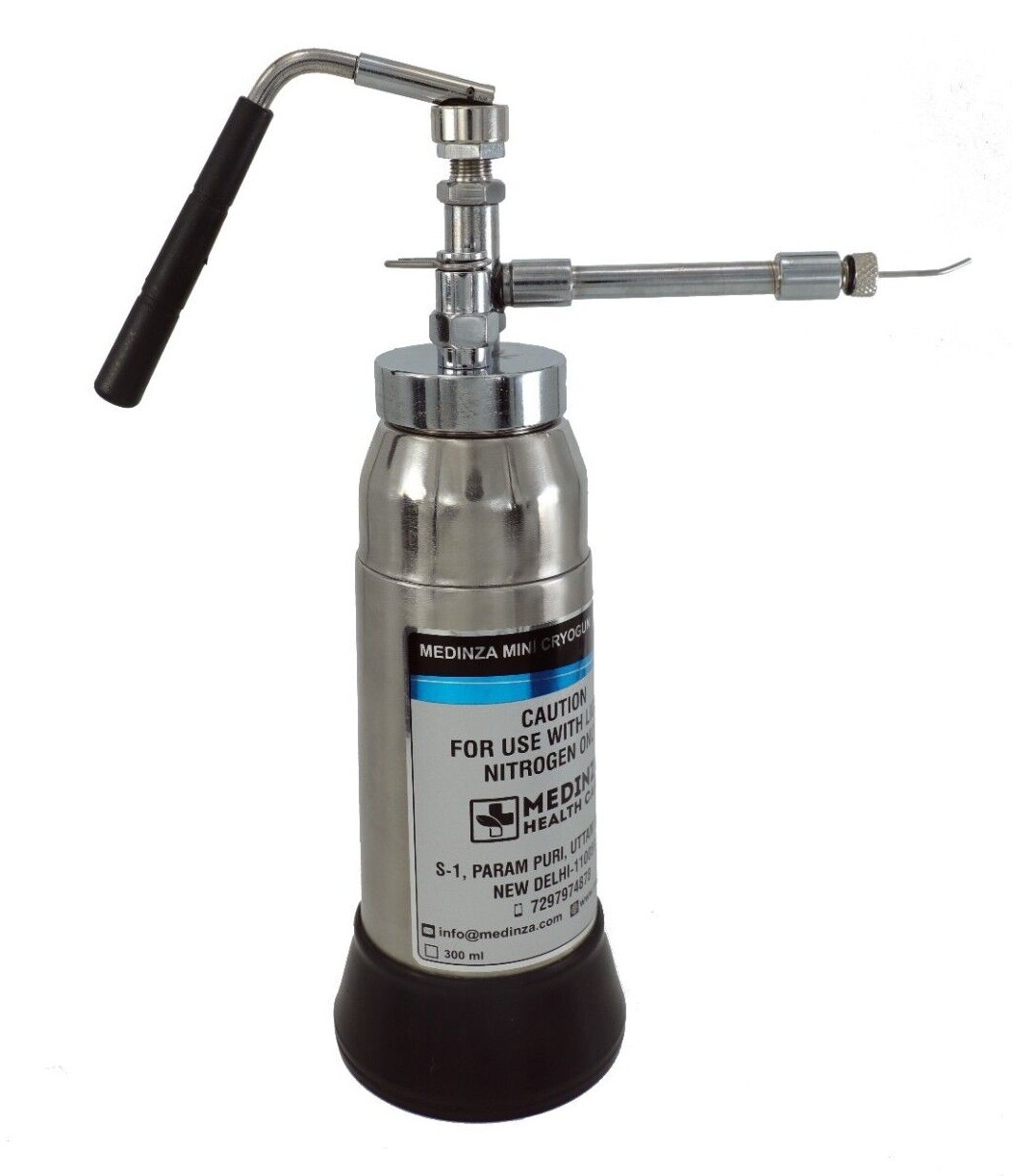 300 ML Liquid Nitrogen Spray Mini Cryo Dermatology Skin Liquid N2O