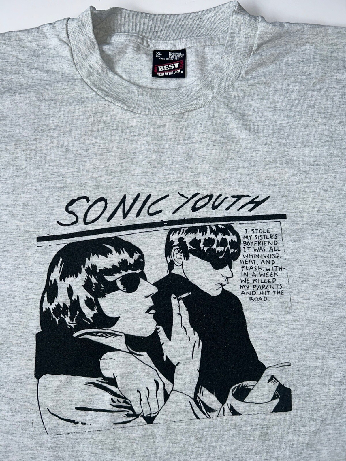SONIC YOUTH T SHIRT VINTAGE 