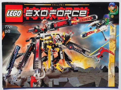 LEGO 7721 Combat Crawler X2 -- NEW INSTRUCTIONS MANUALS (both) -- Exo-Force 2007 - Picture 5 of 6
