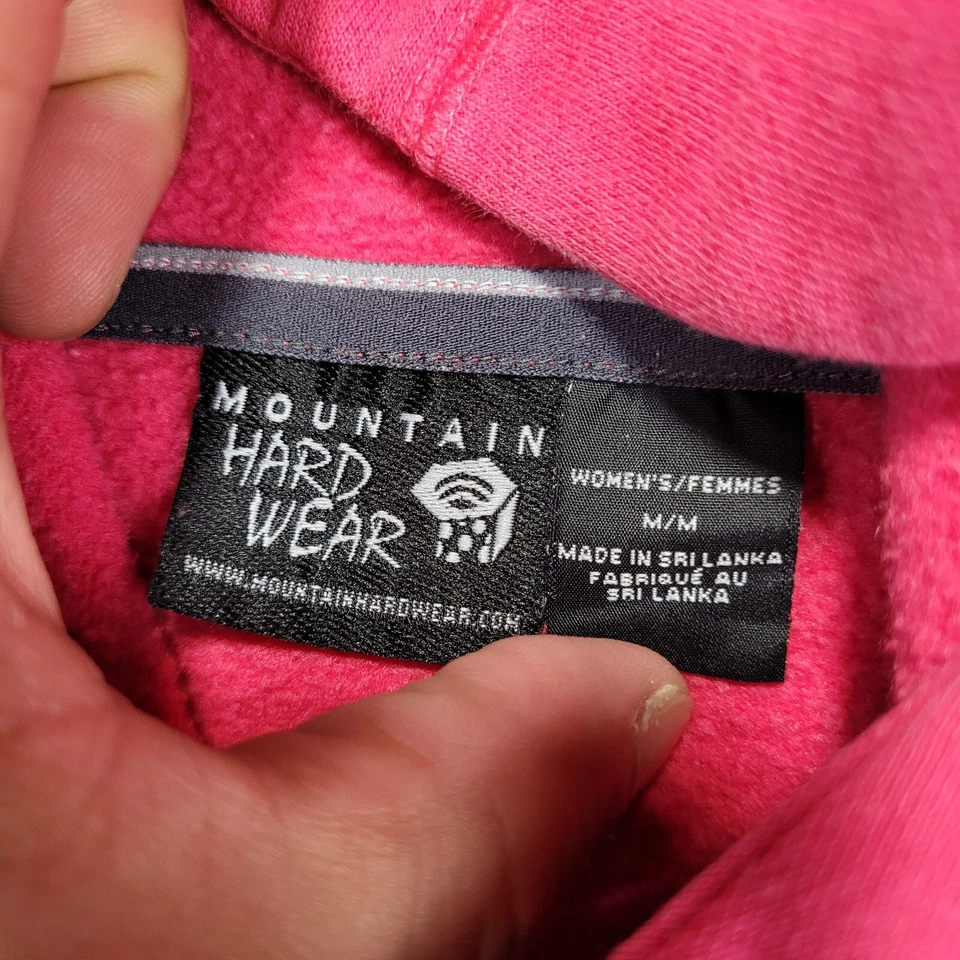 Mountain Hardwear Hoodie Womens Medium High Neck Pullover Sweatshirt Outdoor - Image 2 of 4