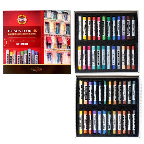KOH-I-NOOR Gioconda Softpastell-Stift – Chromoxidgrün Feurig, 3,8 Mm, Für Künstler & Hobby-Zeichner