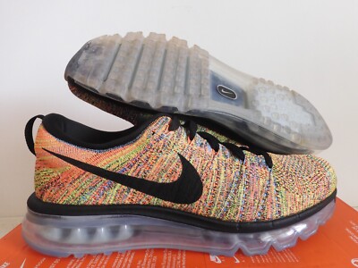 Nike Flyknit Max Multi Color-Black Womens Sz 11 / Mens Sz 9.5 Rare! [620659-005]