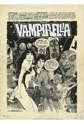 Dynamite Comics Jose Gonzalez's Vampirella Art Edition HC NM-/M