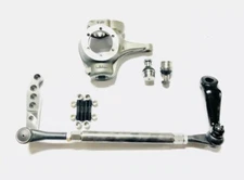 DANA 44 CHEVY 10 BOLT COMPLETE 1-TON CROSSOVER HIGH STEER KIT-W KNUCKLE DOM
