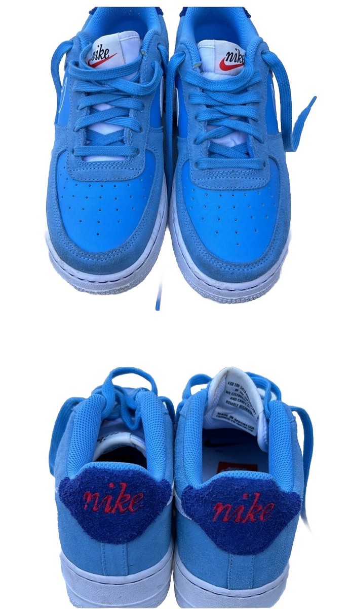 Size 7 - Nike Air Force 1 '07 LV8 First Use - University Blue | eBay
