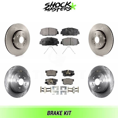 Front and Rear Rotors & Semi Metalic Brake Pad Kit for 20132018 Acura