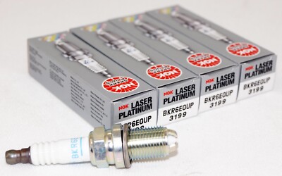 4 Pack Genuine NGK 3199 Laser Platinum Spark Plug BKR6EQUP for 02-08 Mini Cooper
