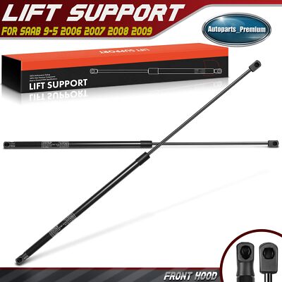 2x Front Hood Lift Support Shock Strut for Saab 9-5 2006 2007 2008 2009 2B835805