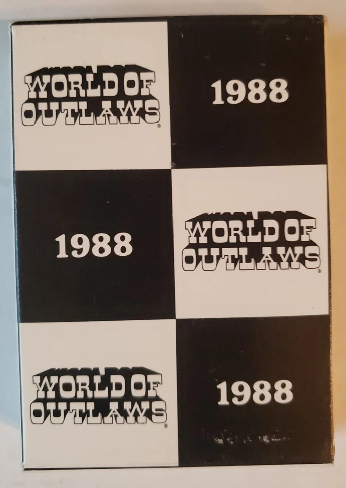 1988 WORLD OF OUTLAWS CARD SET ~ W/ JEFF GORDON 2ND YEAR RC ROOKIE ~ BRAND NEW - Image 3 of 4