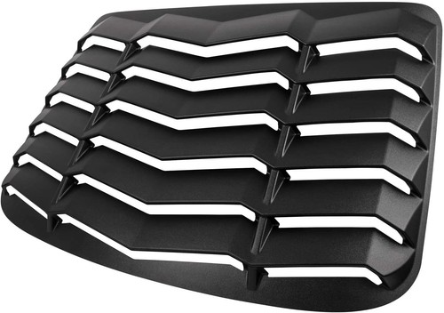 For Toyota Camry 2007-2011 Rear Window Louver ABS Sun Windshield Cover Black - Picture 9 of 11