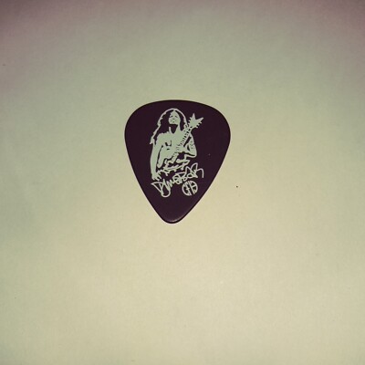 Pantera Dimebag Darrell  CFH signature 2023 Official DH Rare GUITAR PICK