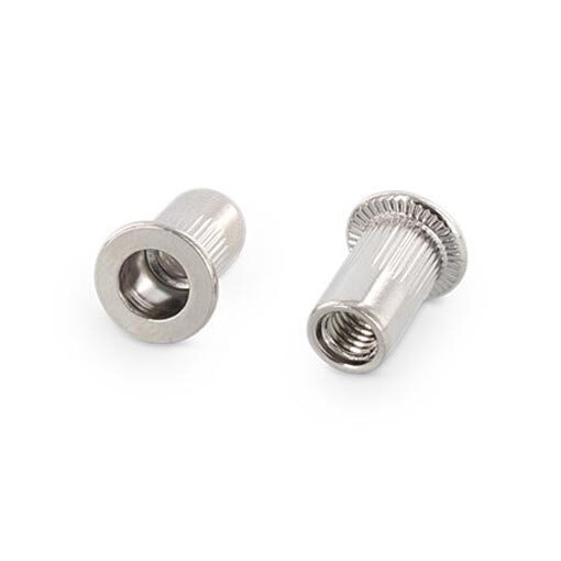 Insert fileté M10 inox A2 pour fixer solidement vos pièces sur tôle fine et alu