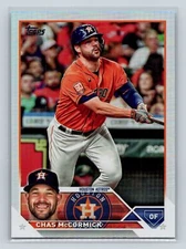 2023 Topps Series 1 Chas McCormick Silver Rainbow Foil  SP #51 Houston Astros