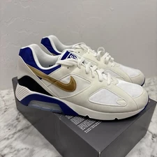 Nike Air Max 180 Fj9259-101 Concord 2024 Size 8.5 Purple Gold White Rare