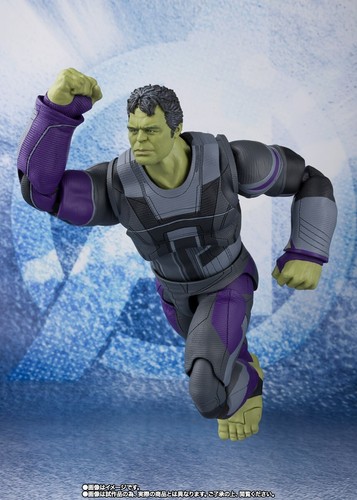 Figura Rara S.H.Figuarts Avengers Endgame Hulk 2019 MARVEL De JAPÓN - Imagen 6 de 9