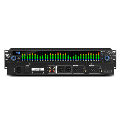 Rockville Req231 Dual 31 Band Heimkino Graphic Equalizer EQ Mit Sub-Ausgang
