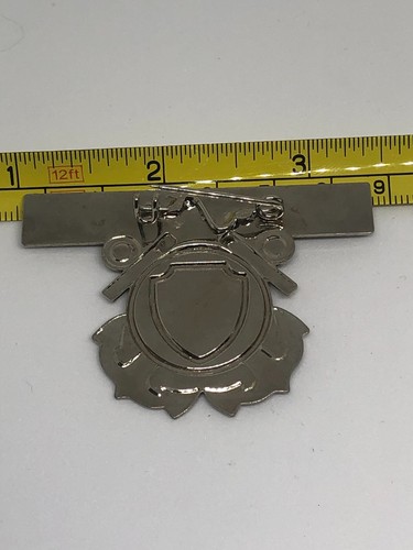 Battleship North Carolina Captain Pin Badge Souvenir – Vintage, Made in USA - Picture 6 of 7