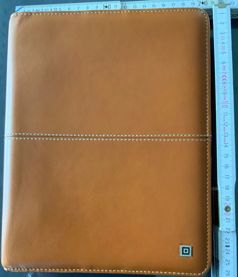 Time System A5, Leder, neu / neuwertig, braun, schwarz, hellbraun, ohne Einlage - Bild 4 von 4