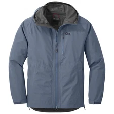 Mens Foray Lightweight Hooded Packable Rain Jacket