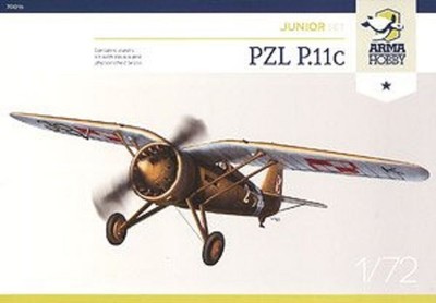 Arma hobby 1/72 scale ADL70016 PZL P.11c Junior Set