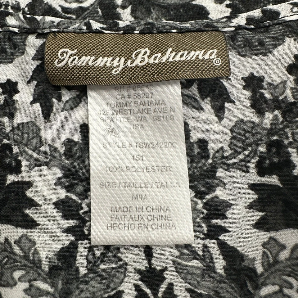 Top túnica de cachemira transparente Tommy Bahama para mujer talla M encubrir resort crucero Foto 3 de 4