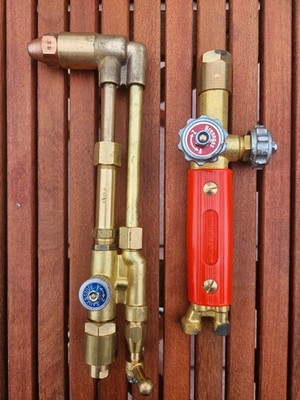 Rothenberger Autogenschweißgerät, Schneidbrenner, Schweißbrenner, Acetylen