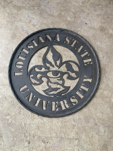 LSU Metal Wall Art - Picture 2 of 2