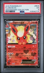 Flareon EX RC6/RC32 Generations: Radiant Collection Holo Ultra Rare